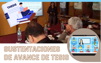SUSTENTACIONES DE AVANCE DE TESIS - 05/08/2023