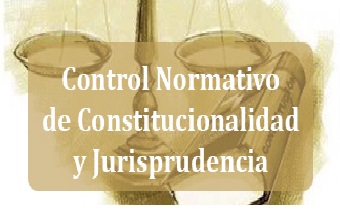 Control Normativo de Constitucionalidad y Jurisprudencia