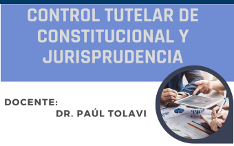 CONTROL TUTELAR DE CONSTITUCIONAL Y JURISPRUDENCIA
