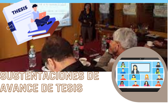 SUSTENTACIONES DE AVANCES DE TESIS - 29/06/2024