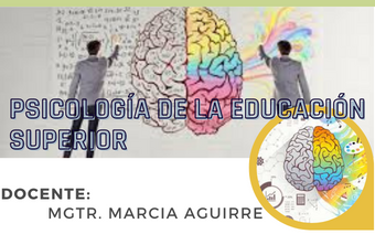 PSICOLOGÍA DE EDUCACIÓN SUPERIOR 