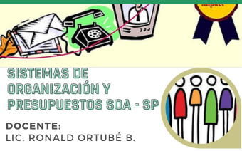 SISTEMAS DE ORGANIZACIÓN Y PRESUPUESTOS SOA - SP