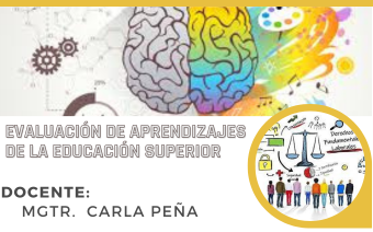 EVALUACIÓN DE APRENDIZAJES DE LA EDUCACIÓN SUPERIOR