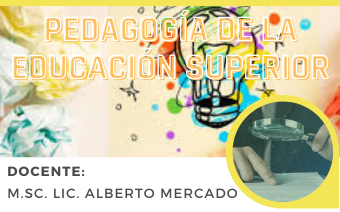 PEDAGOGÍA DE LA EDUCACIÓN SUPERIOR