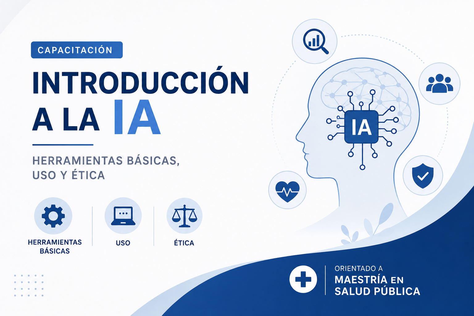 G7 - SALUD- INTRODUCCIÓN A LA IA, HERRAMIENTAS BÁSICAS, USO Y ÉTICA